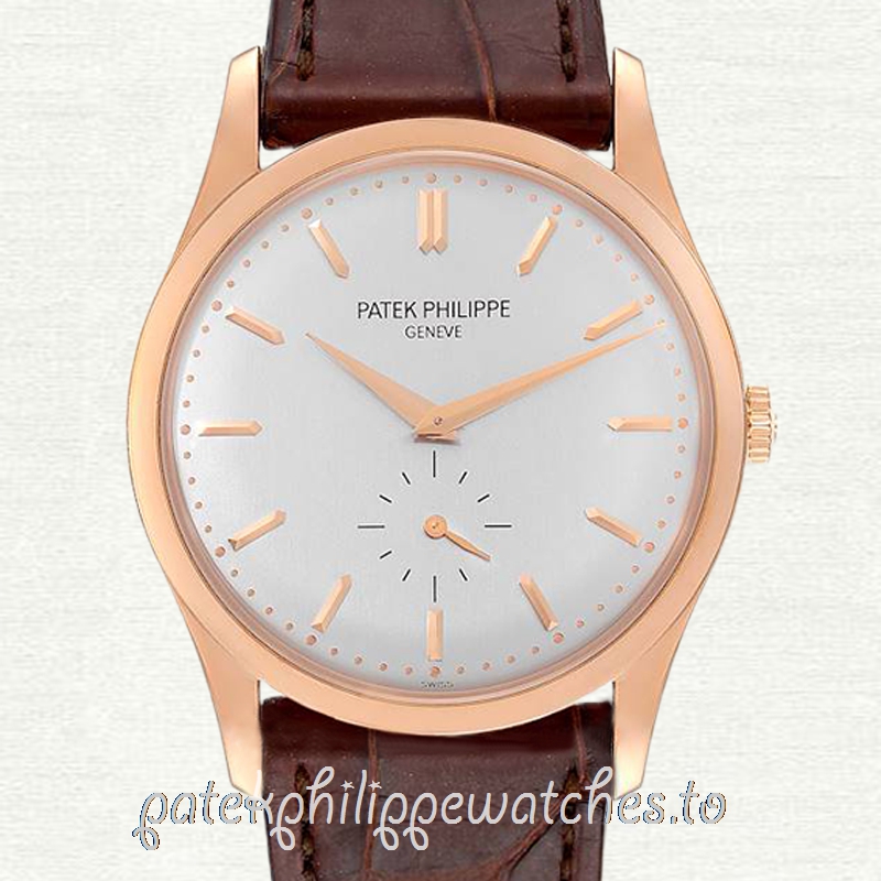 Patek Philippe Calatrava Men s 40mm 5196R 001 Asian Automatic patekphilippewatches.to